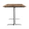 Flash Furniture Commercial All-Weather 48x30 Natural HPL Tabletop with Silver T Bases ST-REC3048-NAT-T0522S-GG - alternate 9