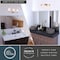 Vaxcel Park Ridge 3-Light Vanity Light, Champagne Gold, Frosted White Glass, 22-In. Wide W0572 - alternate 8