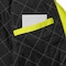 Ironwear Class 3 Hi Vis Flame Resistant Bomber Jacket with Tuckaway Hood, Lime/Black, Medium 6415FR-LB-MD - alternate 5