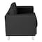 Office Star Products Pacific Love Seat, Black PAC52-R107 - alternate 7