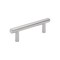 Richelieu Roosevelt Collection 3 3/4-inch Brushed Nickel Modern Cabinet Bar Pull BP20596195 - alternate 1