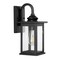 Jonathan Y Cary 5.9" 1-Light Iron/Glass Traditional Modern Lantern LED Outdoor Sconce, Black, 2PK JYL7606A-SET2 - alternate 10