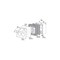 Sigma Engineered Solutions New Work 16 cu in Square Metallic Extension Ring Gray 14323 - alternate 4