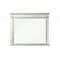 Homeroots 42" Silver Wood Framed Mounted Dresser Mirror 347078 - alternate 1