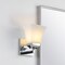 Jonathan Y Staunton 5" 1-Light Farmhouse Cottage Metal LED Vanity Light with Frosted Glass Shade, Chrome JYL7522B - alternate 13