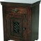 Homeroots 30" Dark Brown Solid Wood One Drawer Nightstand 488752 - alternate 4