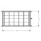 Valley Craft PartsCart, 54in, 36in, Gray, Steel, 800lb EP3531-200 - alternate 6