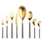 Mepra Fantasia Ice Gold Flatware Set - 43 Pieces - Vicuna 10I622043OI - alternate 1