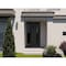 Vdomdoors Front Exterior Prehung Steel Door Ronex0144 Grey 96 Sidelight and Transom Window Sidelite Entry RONEX0144EXD-GRE-W36+12xH96+16-LH-I - alternate 5