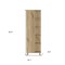 Homeroots 62in Oak Wood Pantry Or Storage Closet 477598 - alternate 4