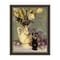Homeroots Tulips and Lavender Black Framed Print Wall Art 529973 - alternate 1