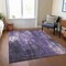 Homeroots 9' X 12' Purple And Ivory Abstract Washable Indoor Outdoor Area Rug 617660 - alternate 7