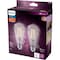 Signify Warm Glow 75W Equivalent Soft White ST19 Medium Vintage LED Decorative Light Bulb, 2PK 574004 - alternate 5