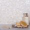 Apollo Tile Shell White 11.3 in x 11.8 in Shell Polished Floor and Wall Mosaic Tile 18.52 sqft/case, 20PK APLSMA88004A - alternate 3
