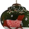 Homeroots Trotting Dog in Comfy Christmas Attire Hand Painted Mouth Blown Glass Ornament 477460 - alternate 5