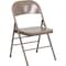 Flash Furniture Folding Chair, Metal, Beige HF3-MC-309AS-BGE-GG - alternate 1