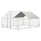 Wrightmaster 10 ft. x 13 ft. x 6.56 ft. Galvanized Wire Chicken Coop w/ Waterproof and Anti-Ultraviolet Cover Wa ZR-184737 - alternate 1
