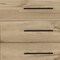 Homeroots 59" Natural and Black Six Drawer Double Dresser 478265 - alternate 5