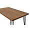 Homeroots 63" Brown and Black Wood And Metal Dining Table 555199 - alternate 5