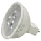 Sylvania LED Bulb, Track/Recessed, MR16 Lamp, 35 W Equivalent, GU5.3 Lamp Base, Clear, Warm White Light 79129 - alternate 2