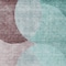 Homeroots 8' X 10' Teal Blue Brown And Beige Geometric Washable Indoor Outdoor Area Rug 604956 - alternate 9