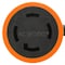 Ac Works SOOW; Cold Weather Extension Cord, 10 AWG, Indoor/Outdoor, 10/4, 1 Outlets, L14-30R, Black, Rubber L1430PR-010 - alternate 7