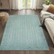 Jonathan Y Ziri Moroccan Geometric Turquoise/Cream 5 ft. x 8 ft. Area Rug MOH210E-5 - alternate 7