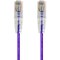 Monoprice Slim Cat6 Utp Network Cable, 0.5 ft.Purpl 14788 - alternate 1