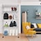Yssoa iPower Simple Deluxe Heavy Duty 5-Tier Shelving Unit, 13.98inD x 35.83inW x 61.02inH Storage Shelvi HKSHLF36146005C - alternate 4
