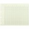 Wilson Jones Sheet, 20Col, 9.25X11.88, Gn, PK100 WLJG1020 - alternate 2