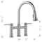 Blanco Empressa Bridge Faucet Pull Down 1.5 gpm, Stainless 442505 - alternate 5