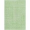 Homeroots 3' X 5' Mint Green And Ivory Geometric Washable Indoor Outdoor Area Rug 600834 - alternate 9