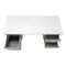 Homeroots 60" White and Gray Computer Desk With Three Drawers 490005 - alternate 10