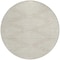 Homeroots 8' Beige And Ivory Round Geometric Washable Indoor Outdoor Area Rug 598528 - alternate 6