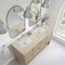 James Martin Vanities Breckenridge 60" Double Vanity, Whitewashed Oak, w/ 3 CM Tajnar Eclos Top 330-V60D-WWO-3TJR - alternate 8