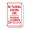 Signmission Warning Unauthorized Vehicles Will Be Towed By Towing Co. Address Phone, A-1824-22710 A-1824-22710 - alternate 1