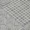 Homeroots 5' X 8' Charcoal And Ivory Geometric Washable Indoor Outdoor Area Rug 600733 - alternate 8