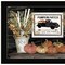 Homeroots Set Of Two Harvest Moon 3 Black Framed Print Kitchen Wall Art, 2PK 407063 - alternate 6