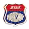 Signmission Jesus's Workshop, 12 inch X 12 inch, Aluminum Metal Sign, 2PK SHI-A-2PACK-12-489-JESUS - alternate 1