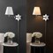 Jonathan Y David 18.5" 1-Light Modern French Country Swing Arm Plug-In or Hardwired Iron LED Star Wall Sconce w JYL6014A - alternate 9