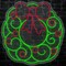 Luxe Light Decor LED Red and Green Christmas Wreath Hanging Decor LCJSB-22 - alternate 1