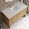 James Martin Vanities Hudson 48" Single Vanity, Light Natural Oak, w/ 3 CM Siberian Silestone Top 435-V48-LNO-3SFR - alternate 9