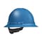 Malta Dynamics Full Brim Hard Hat, Polyethylene, 4 Point Ratchet, Type 1, Class E and G, Blue HHB2004 - alternate 1