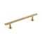 Amerock Radius 5-1/16 in 128 mm Center-to-Center Champagne Bronze Cabinet Pull BP36866CZ - alternate 1