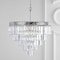 Jonathan Y Wyatt 20" 4-Light Crystal LED Chandelier, Polished Nickel/ Clear JYL9007A - alternate 11