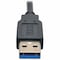 Tripp Lite USB 3.0 SUPERSPEED TO HDMI DUAL MONITOR EXTERNAL VIDEO GRAPHICS CARD ADAPTER 512 U344-001-HDMI-R - alternate 3
