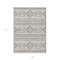 Homeroots 9' X 12' Beige And Brown Southwestern Washable Indoor Outdoor Area Rug 593646 - alternate 9