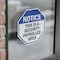 Signmission Notice This Is a Security Patrolled, 4 inch X 4 inch, Vinyl Decal, 2PK OC-D-2PACK-4-188 - alternate 4