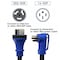 Liftcharger 25 Feet 50 Amp Generator Power Cord for 8600-15000 Watt Portable Generator with NEMA 14-50R Outlet CA14KW-25 - alternate 3