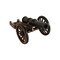 Homeroots 3" Brown and Black Metal Louis XIV Cannon Hand Painted Sculpture 402236 - alternate 7